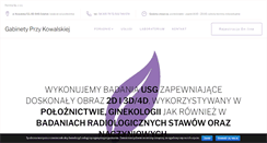 Desktop Screenshot of gabinety-przy-kowalskiej.pl