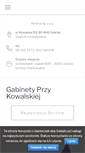 Mobile Screenshot of gabinety-przy-kowalskiej.pl